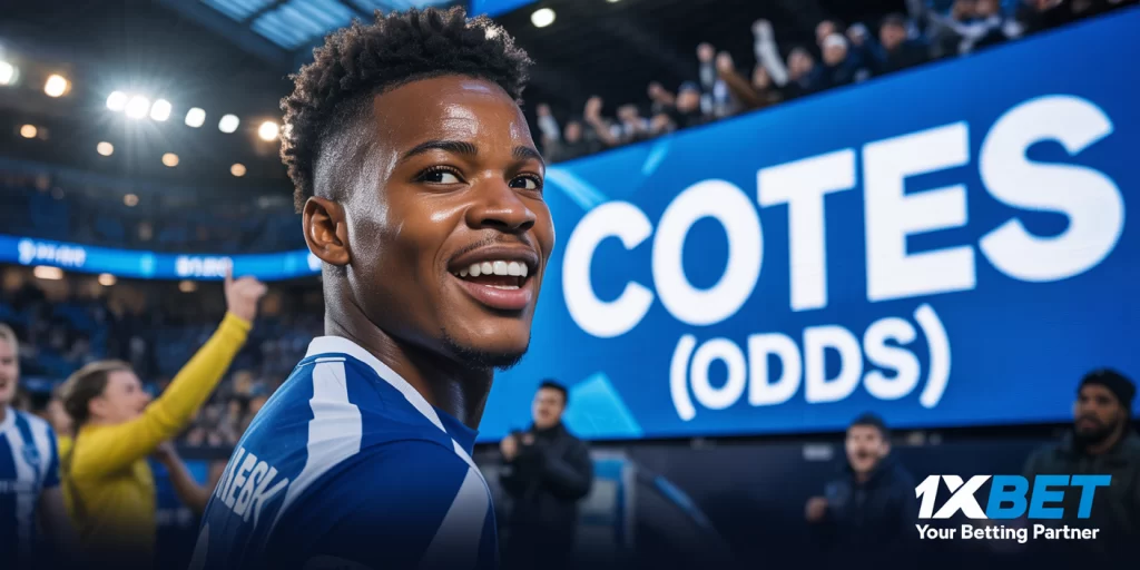 Cotes de paris sportifs dans 1xBet